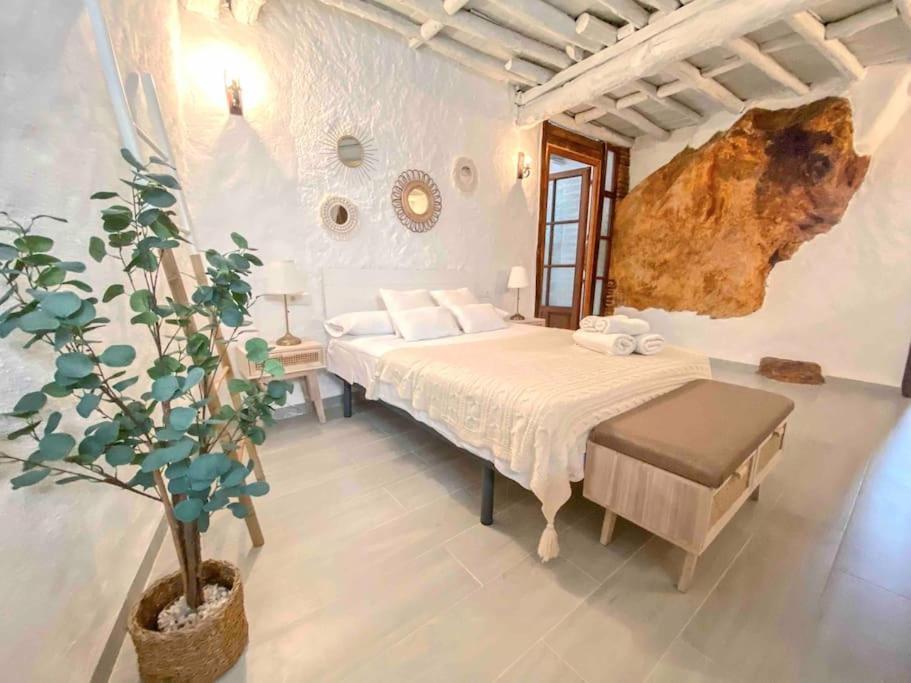 La Palmera. Casa Rural Con Piscina Privada. Benadalid Εξωτερικό φωτογραφία